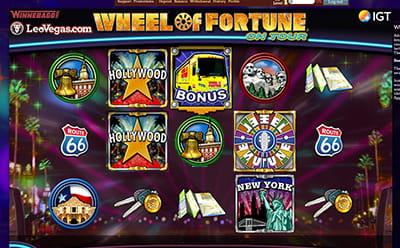 Wheel of Fortune on Tour Automatenspiel